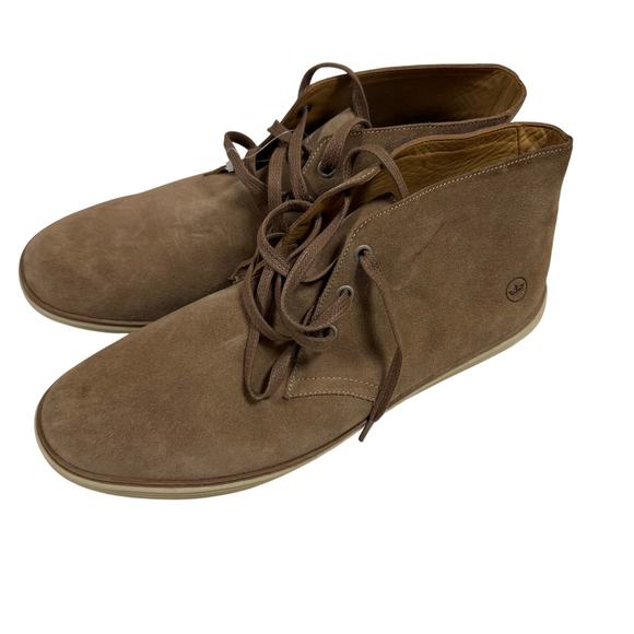 Peter Millar Mens Size 12 Lace Up Chukka Boots Tan Suede MS18F07 - Picture 2 of 9